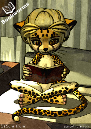 Cheetah reading